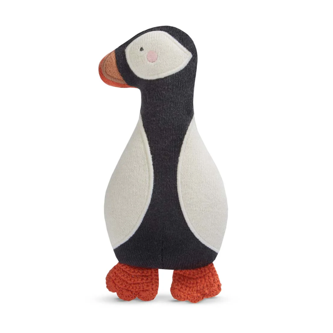 Patient Puffin Little Hands toy, £23, Avery Row