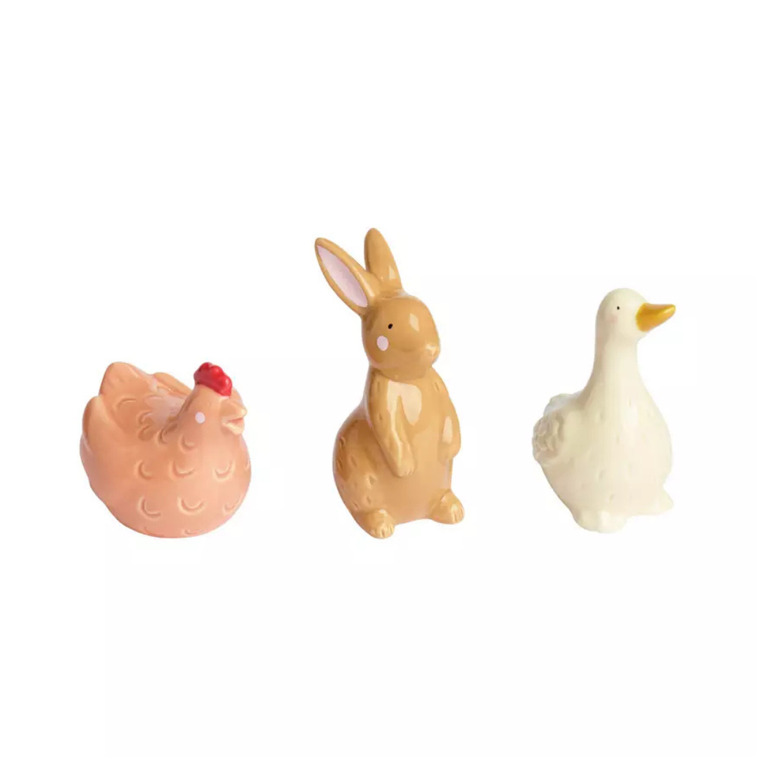Three mini Easter ornaments, £5, Argos