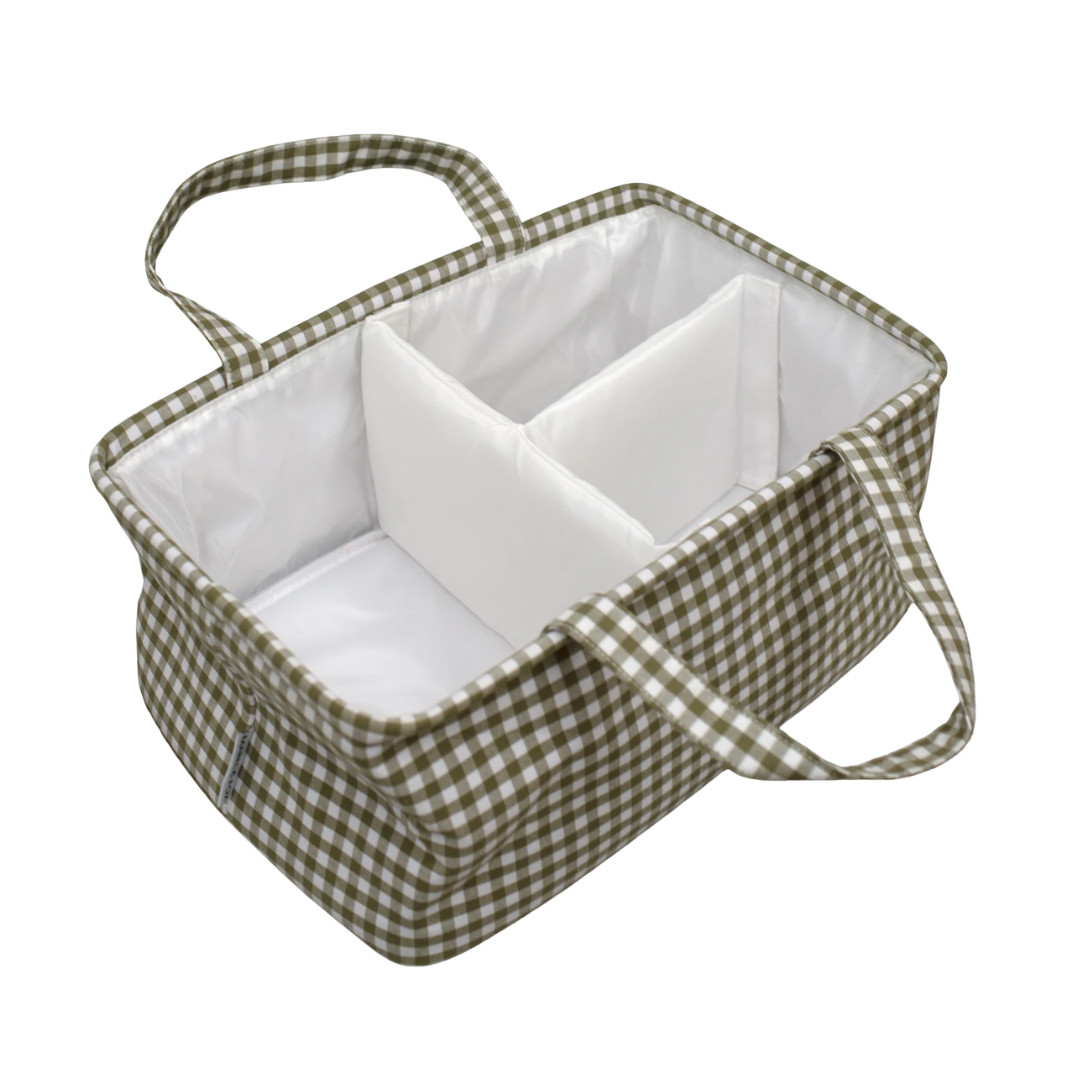 Nappy caddy, £27..99, Mabel & Fox